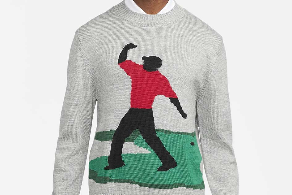 Tiger Woods Jumper-Knit Golf Crew
